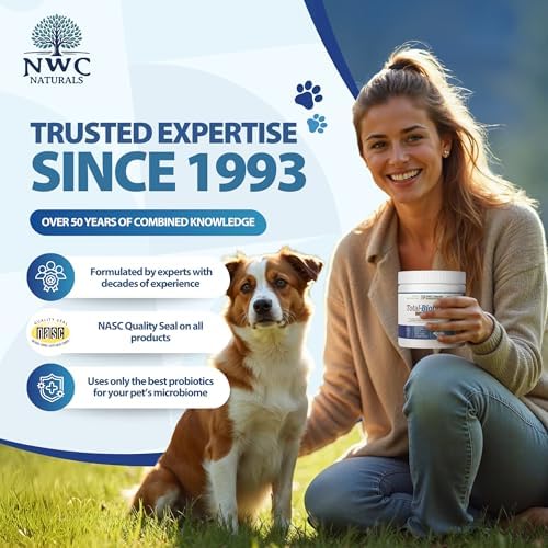 NWC Naturals Total-Biotics Dog & Cat Probiotic Powder 2.22 oz, 100 Servings