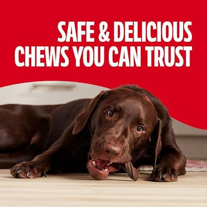 Milk-Bone Comfort Chews, Unique Chewy Texture & Real Beef, 36 Dog Chews