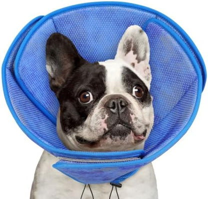 Queenmore Soft Dog Cone Collar, Adjustable Comfy Dog Cone After Surgery