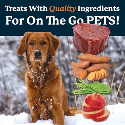 Elevate Pet Provisions Human Grade Air Dried Beef Jerky Dog Treats, 8 oz