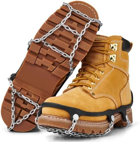Yaktrax Traction Chains for Walking on Ice and Snow (Pair)