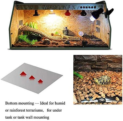 KABASI Reptile Heating Pad with Temperature Control, 14W 11x11inch