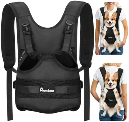 Pawaboo Pet Front Carrier Backpacks for Small Medium Dogs