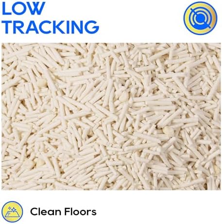 HoneyCare Health Monitoring Tofu Cat Litter | Natural Plant-Based Formula | Not Sticking to Litter Box | 99% Dust-Free & Low Tracking | Flushable Cat Litter |Urine Occult Blood Test| 24-lbs