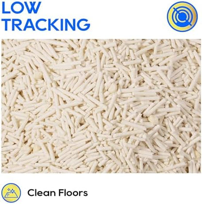 HoneyCare Health Monitoring Tofu Cat Litter | Natural Plant-Based Formula | Not Sticking to Litter Box | 99% Dust-Free & Low Tracking | Flushable Cat Litter |Urine Occult Blood Test| 6-lbs
