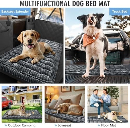 Dog Bed for Car Back Seat, Non-Slip Backseat Pet Mat XL, 59”X27.5”
