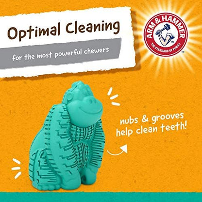 Arm & Hammer Super Treadz Gorilla Dental Dog Chew Toy, Large, 12-Pack