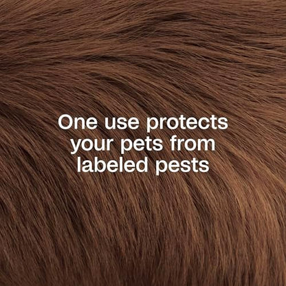 ADAMS Plus Pyrethrin Flea Dip for Dogs and Cats, Kills and Repels Fleas, Ticks, Lice, Gnats, Mosquitoes and Flies, for Dogs, Cats, Puppies, & Kittens, 4 Fl oz (Pack of 2)