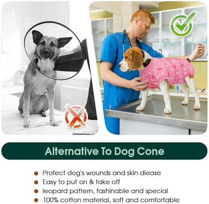 Kuoser Recovery Suit for Dogs After Surgery, Female Dog Onesie for Surgery