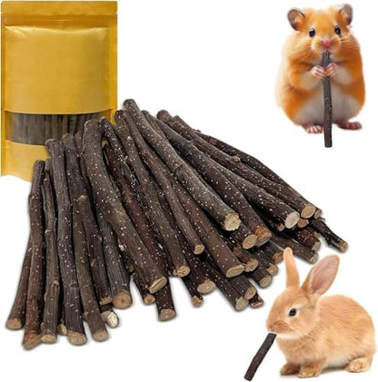 ANDES Natural Apple Sticks, Molar Chew Toys for Rabbit Bunny 21.2oz
