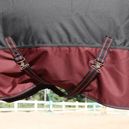 LEAFOREST 1200D Horse Rain Sheet Waterproof Turnout Blanket No Fill