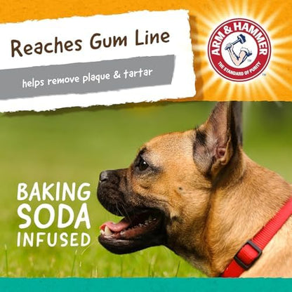Arm & Hammer Super Treadz Gorilla Dental Dog Chew Toy, Large, 3-Pack