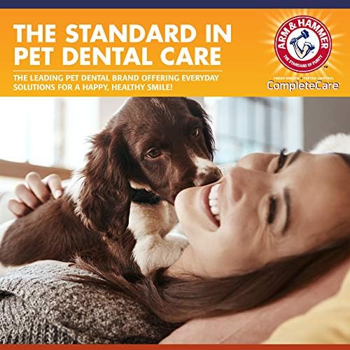 Arm & Hammer Complete Care Dog Dental Spray, Mint Flavor, Easy Brushless Dog Breath Freshener, Baking Soda Enhanced Formula for Fresh Dog-Breath, 6oz (Pack of 2)