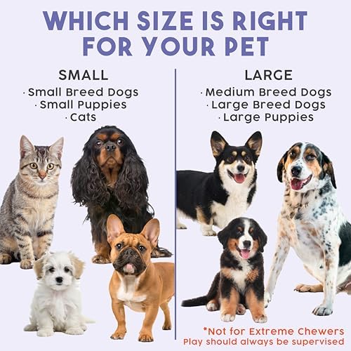 Flying Saucer - Silicone Dog Treat Puzzle, Lick Mat and Slow Feeder (Small)