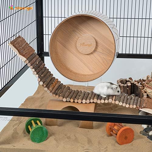 Niteangel Hamster Suspension Bridge Toy: 21.8" x 2.8" Flexible & Bendable