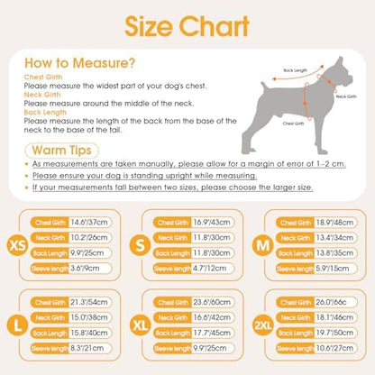 Recovery Suit for Large Dogs, Adjustable Dog Onesie, Grey, L