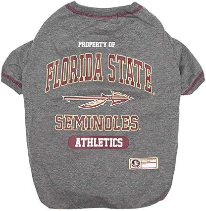 Pets First Collegiate Florida State Seminoles Dog T-Shirt, X-Large. - Licensed Shirt for Pets Team Colored with Team Logos.- Premium Stretchable Materials for The Comfrot of Your Dog & Cat.