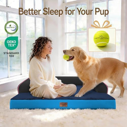 Comfort Expression Orthopedic XL Dog Bed for Large and Extra Large Dogs