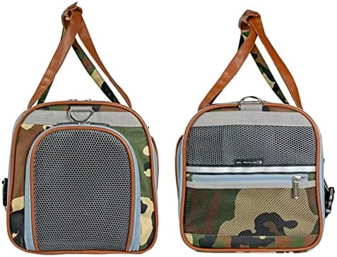 Mr. Peanut's Gold Series Standard Size Expandable Pet Carrier (Camo)