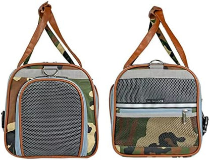 Mr. Peanut's Gold Series Standard Size Expandable Pet Carrier (Camo)