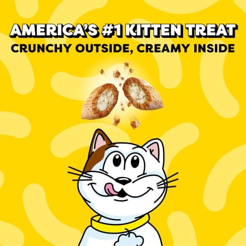 Temptations Kitten Treats Classic Crunchy and Soft Cat Treats Variety Pack, 6.3 oz. Pouches (Pack of 4)