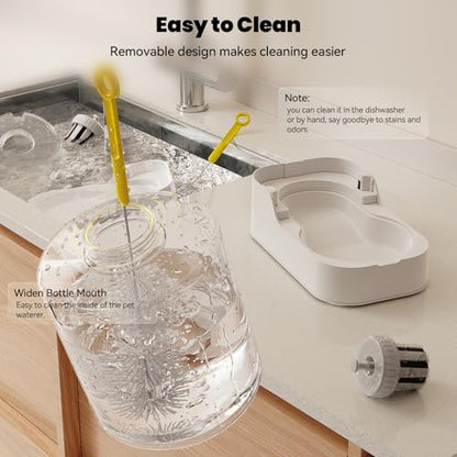 JUNSPOW Automatic Cat Water Dispenser Dogs (Bowl not Included)