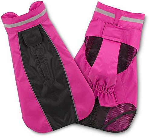 Voyager Dog Windbreaker by Best Pet Supplies - Fuchsia, X-Small