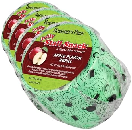 Horsemen's Pride Treat Refill for Stall Snack Holder Apple (Pack of 4)