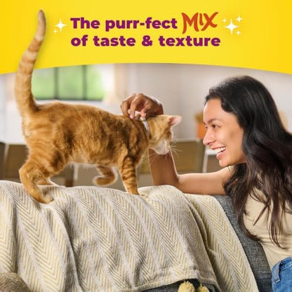 Meow Mix Irresistibles, Soft Cat Treats Made with Real Salmon, 5 Pouches