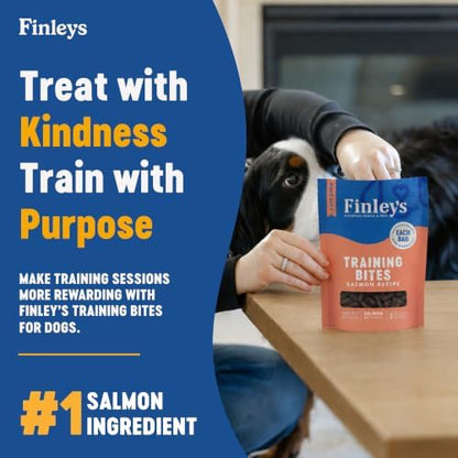 Finley's Training Treats Salmon Soft Low Calorie Dog Treats, 16oz, 1 Pack