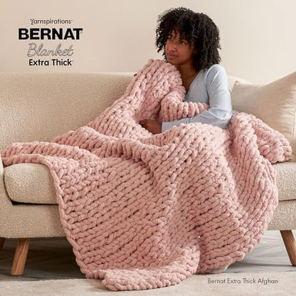 Bernat Blanket Extra Thick Chunky Yarn for Crocheting, Plantain