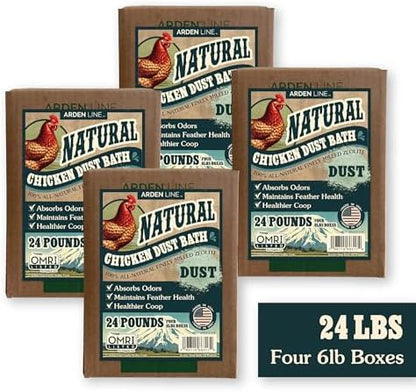 Zeolite Chicken Dust Bath, 24 lb, Natural Mineral Dust Bath for Chickens