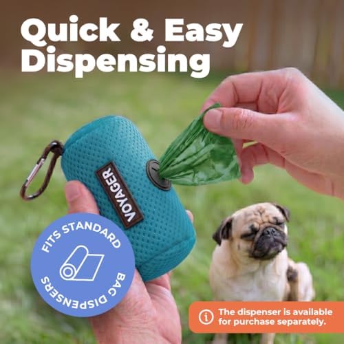 Best Pet Supplies GRS Poop Bags for Dogs - 150 Count, Green, Unscented