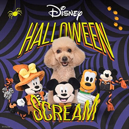 Disney for Pets 9" Halloween Plush Minnie Mouse Toy for Dogs | Minnie Mouse Plush Dog Toy | Disney Toys for All Dogs, Official Dog Toy Product of Disney for Pets