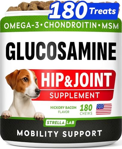 Advanced Glucosamine for Dogs, Chondroitin & MSM Hip Joint Supplement Chews
