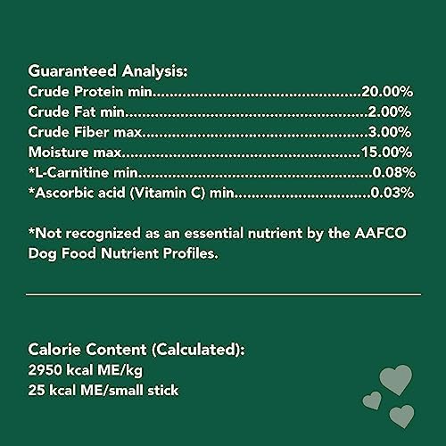 Get Naked Grain-Free Weight Management Dental Chew Sticks for Small Dogs, Natural Dog Dental Chews & Treats, 6.2 oz