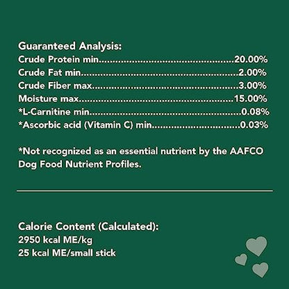 Get Naked Grain-Free Weight Management Dental Chew Sticks for Small Dogs, Natural Dog Dental Chews & Treats, 6.2 oz