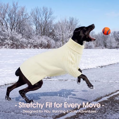 Great Dane Sweater,5XL Extra Large Sweater for Giant Breed Dogs in Winter
