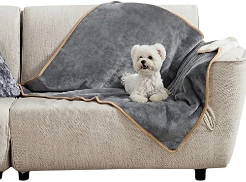 Bedsure Waterproof Dog Blankets for Medium Dogs Washable Soft Warm, 30"X40"