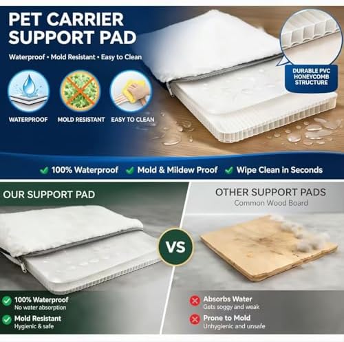 Pet Carrier for Cats and Small Dogs Up to 15 lb,Purple, Medium