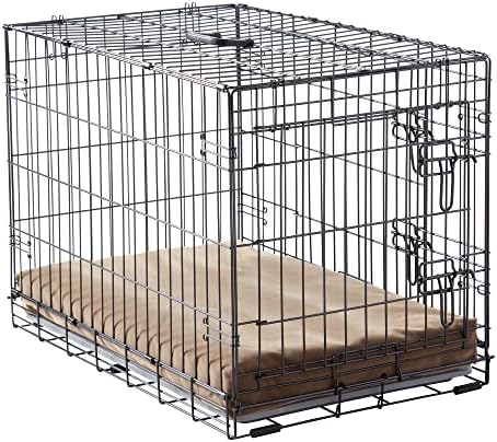 Happy Hounds Cooper Deluxe Reversible Crate Pad - Small - Latte