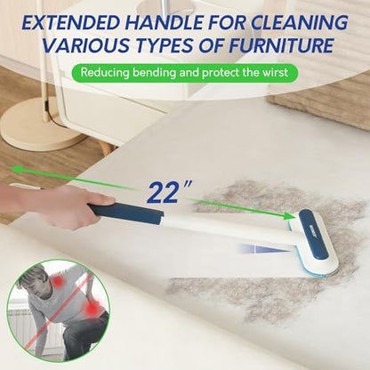BOOMJOY Pet Hair Remover - Reusable Dog Cat Hair Remover Brush for Furniture, Couch, Carpet - Lint Remover for Pet