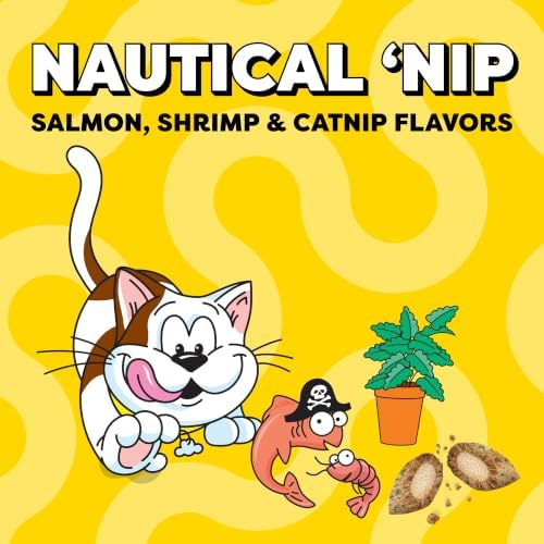 Temptations Wacky Blasts Cat Treats, Nautical 'Nip Flavor, 3 oz, 12 Pack