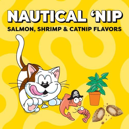 Temptations Wacky Blasts Cat Treats, Nautical 'Nip Flavor, 3 oz, 12 Pack