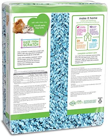 Carefresh Blue Natural Paper Small Pet Bedding, Odor Control, 50L