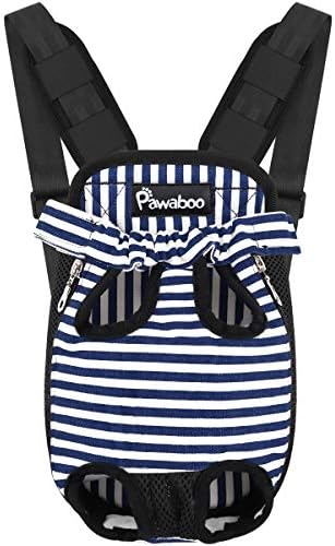 Pawaboo Pet Front Carrier Backpack for Small Medium Dogs