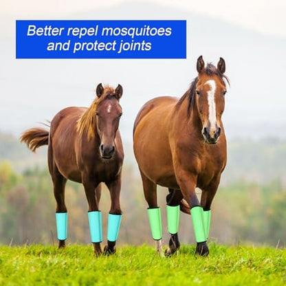 8 Pcs UV Mesh Horse Fly Boots