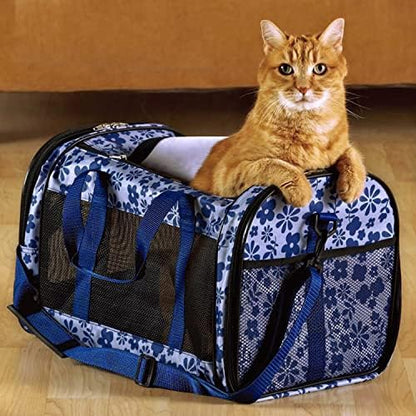 Soft-Sided Kennel Pet Carrier, Airline Approved Travel Handbag