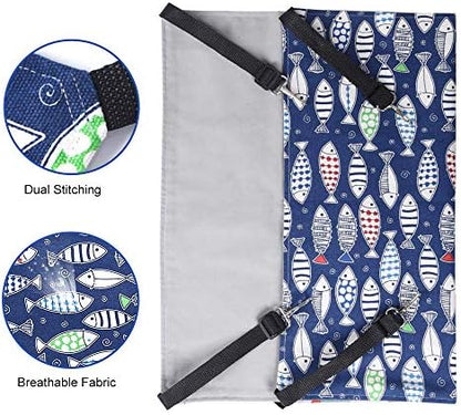 Cat Hammock Bed for Cage, 22x18 inch Adjustable Hanging Cat Hammock