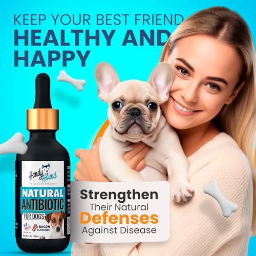 Handy Hound Natural Immune Support for Dogs, Bacon Flavor, 2 oz